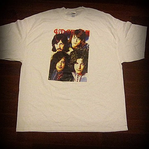 Led Zeppelin - Band Up Close - T-shirt